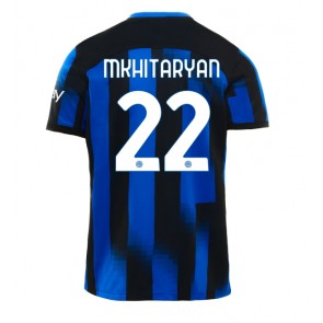Inter Milan Henrikh Mkhitaryan #22 Domaci Dres 2023-24 Kratak Rukavima
